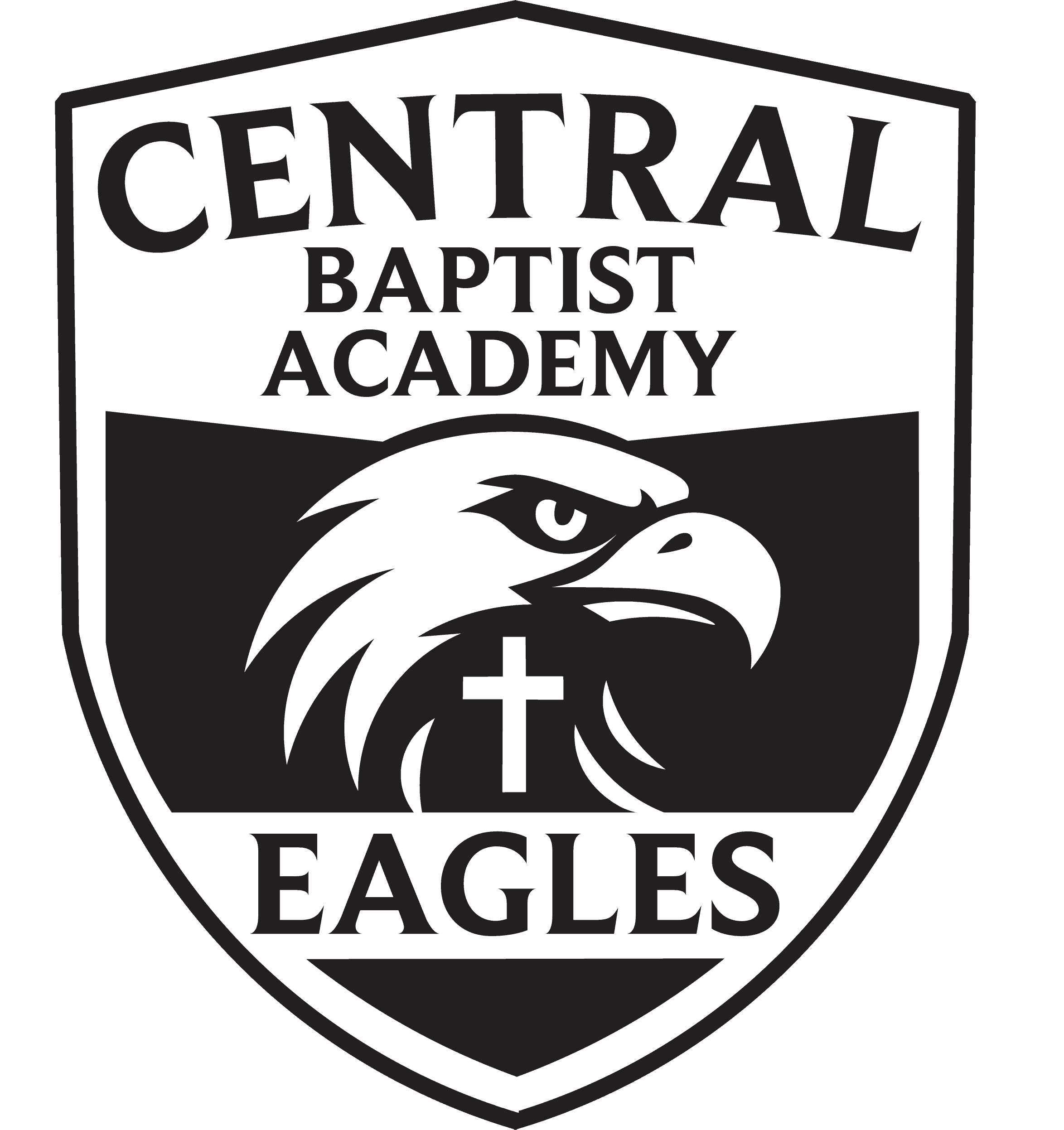 Central Baptist Academy Eagles Shield Crest